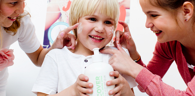 Suncare ook geschikt voor kinderen