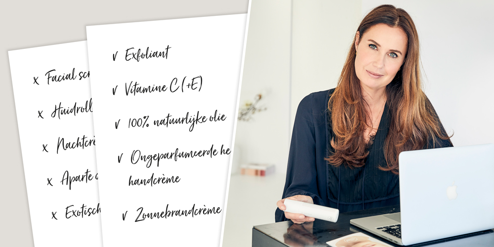 Welke cosmeticaproducten zal je nooit in mijn badkamer vinden? En wat gebruik ik iedere dag?