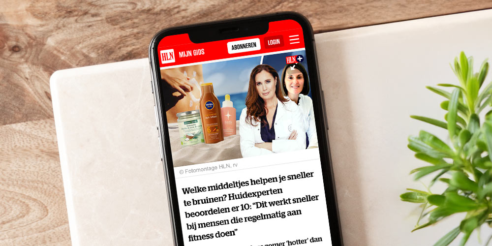 HLN | Huidexpert middeltjes sneller bruin worden