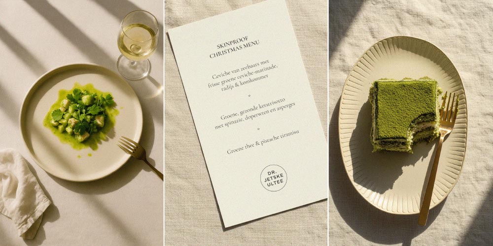 Skinproof kerstmenu 